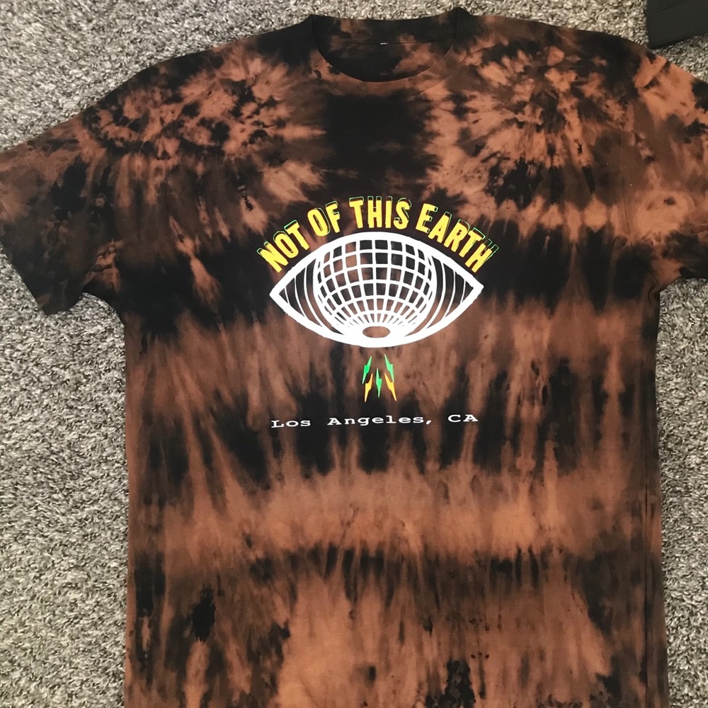 Tie Dye reflective Shirt W/Beanie - Picture 2 of 4